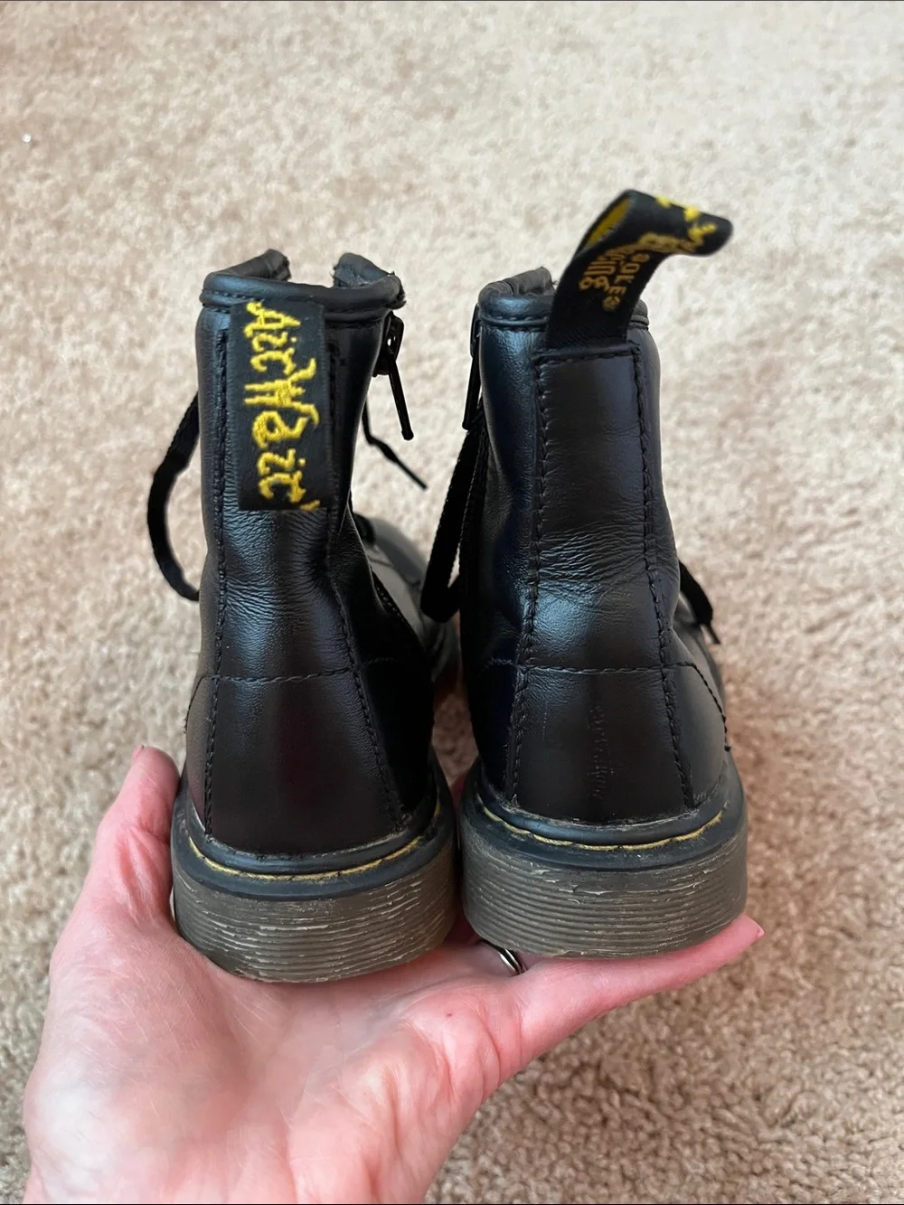 Dr. Martens Delaney Combat Boots
